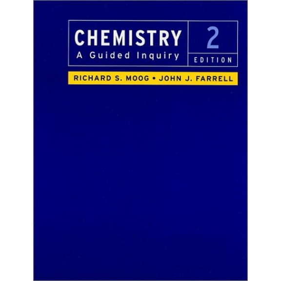 Pre-Owned Chemistry: A Guided Inquiry, 9780471220879, 0471220876, Paperback, 2 edition