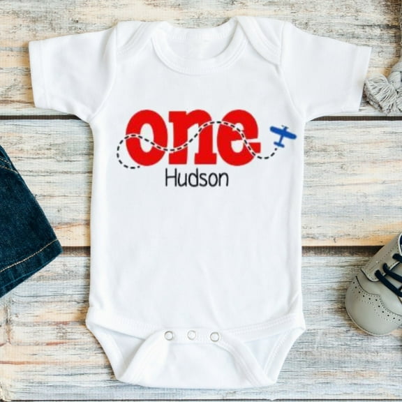 Baby Bodysuit BELLA CANVAS Boys First Birthday Outfit, First Birthday Boy, First Birthday Outfit Boy, 1St Birthday Boy Outfit, Boys First Birthday, Airplane Birthday