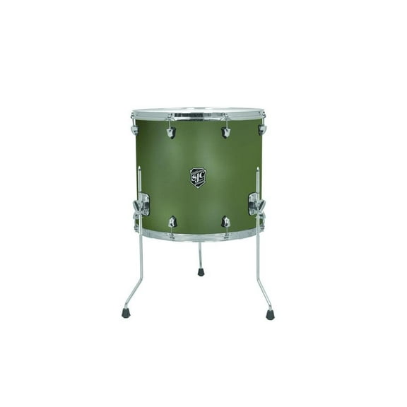 SJC Drums Navigator Floor Tom  16"x18" - Olive Green