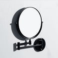 thumbnail image 4 of Espejo de maquillaje de pared con aumento de 3X y rotación de 360 grados, extensible, 4 of 8