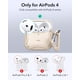 thumbnail image 2 of Funda para AirPods 4 ESR HaloLock Cyber Series con protección contra caídas, 2 of 9