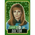 thumbnail image 2 of Men's Star Trek: The Next Generation St. Patrick's Day Lucky Doctor Beverly Crusher Sweatshirt Kelly Green Small, 2 of 4