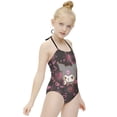 thumbnail image 3 of Kuromi And My Melody Girls One Piece Swimsuits Hawaiian Summer Swimwear Beach Bathing Suit Outfits, 3 of 7