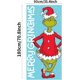 thumbnail image 4 of Decoraciones para puerta de Grinchmas, cubierta de puerta de Feliz Navidad, pancarta navideña negra y verde para puerta, letrero para puerta principal, suministros para fiesta, 4 of 4