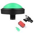 thumbnail image 1 of facefd 100mm LED Push Buttons Arcade Button with LED Convexity Console Replacement Button LED Arcade Game DIY Parts Green, 1 of 6