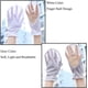 thumbnail image 5 of 2 pares de guantes de protección solar para las manos, parasol, protector UV, transpirable, refrigeración, sin dedos, para mujeres, hombres, conducción, pesca, equitación, senderismo, piragüismo,, 5 of 5