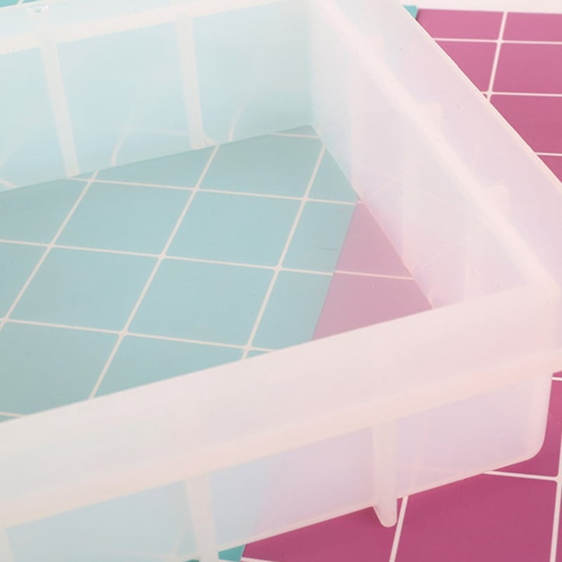 6inch Square Silicone Mold Candle Aromatherapy Soap Making Mould Chocolate Candy