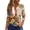 Multicolor, variant on Women's 250th Anniversary USA Shirt Patriotic American Flag Print V-Neck Button 3/4 Sleeve T-Shirt