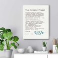 thumbnail image 4 of Serenity Prayer Wall Art, Religious Gifts confirmation & baptism Gifts, Sympathy Gifts for Loss of Mom Dad Loved One, Spiritual & Encouragement Gifts for Women Men, Framed & Ready to Hang, 4 of 6