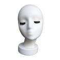 thumbnail image 4 of figatia Female Mannequin Head Display Model Holder Manikin Display Stand for A, 4 of 9