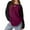 Wine, variant on Oplxuo Oversized Sweatshirt for Women 2025 Fall Patchwork Crewneck Long Sleeve Pullover Tops Loose Fit Casual Raglan Shirts