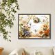 thumbnail image 4 of Pintura de diamante 5D DIY, kit de abeja con taladro redondo completo, decoración del hogar, arte artesanal, 40x30cm, 4 of 9