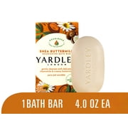 Yardley London Sensitive Skin Naturally Moisturizing Bath Bar, Shea Buttermilk, 4.25 Oz
