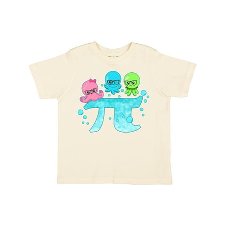 

Inktastic Octo-pi- Funny for Pi Day Gift Toddler Boy or Toddler Girl T-Shirt