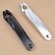 thumbnail image 3 of Aluminum Alloy Hollow Bicycle Left Crank Arm Bike Crank Arm Mainly for SHIMANO 590 610 SLX XT XTR Cr, 3 of 5