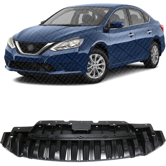 Front Engine Splash Shield Under Cover Direct Replacement Compatible with 2015-2019 Nissan Sentra NI1228152 626634AT0A