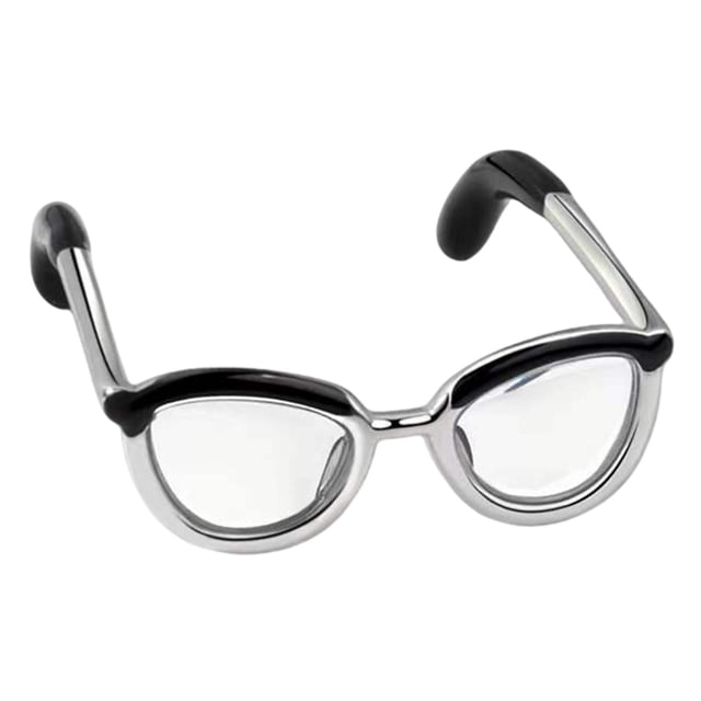 Anillo de gafas pequeñas ajustable Sunnimix Joyería Simple para fiesta festival Navidad mujer niña
