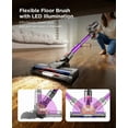 thumbnail image 2 of Cordless Stick Vacuum Cleaner, 45000Pa Powerful Suction, 550W Motor, 55-Minute Runtime, 2600mAh Battery, Lightweight for Carpets, Homes, Pet Hair & Hard Floors, 2 of 6