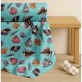thumbnail image 4 of Soimoi Cotton Voile Fabric Colorful Shells Ocean Print Fabric by Yard 42 Inch Wide, 4 of 7