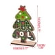 thumbnail image 3 of Adornos Navideños de Madera para Árbol de Navidad Muñeco de Nieve Rodolfo el Anciano Sin Rostro onlyliua, 3 of 7