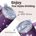 thumbnail image 4 of 20OZ Unicorn Tumbler with Handle Stainless Steel Insulated Mug Thoughtful Gifts for Women Unicorn Lovers Suitable for Birthday Christmas and Fitness Bootcamps, 4 of 6