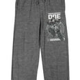 thumbnail image 2 of Transformers One Optimus Prime Men's Heather Gray Sleep Pajama Pants-Large, 2 of 7
