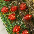 thumbnail image 4 of LED Strawberry String Lights, Battery Powered Party Decor, Fruit Shape Ambient Lamps, Scene Decoration Lighting, Indoor Outdoor Use, 4 of 6