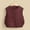 Red, variant on NAISIBABY Little and Big Boys Puffer Vest, Solid Lightweight Warm Buttons with Pockets Fall Winter Thermal Coat Brown 10-12T