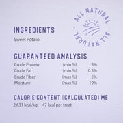Caledon Farms Value Pack Sweet Potato Chews 28oz, Dog Treats