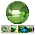 thumbnail image 3 of SHISUYAN Stainless Steel Gazing Ball for Decor with Green Color and Reflective Finish 6 Inch Diameter, 3 of 8