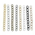 thumbnail image 2 of U8MO Iron Metal 100pcs 2inch 3mm Extension Extender Chain Bulk for Jewelry Making-Bronze, 2 of 3