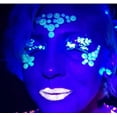 thumbnail image 1 of 5 Pieces Rhinestone Mermaid Face Jewels Tattoo - Body Stickers Crystal Tears Gem Stones Bindi Temporary Stickers (Style 3), 1 of 5