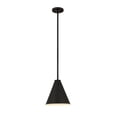 thumbnail image 2 of 6011P12-MB-Z-Lite-Eaton - 1 Light Pendant in Sleek Style - 12 Inches Wide by 12.5 Inches High-Matte Black Finish, 2 of 2