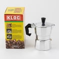 thumbnail image 3 of Kloc Aluminum Stovetop Espresso Maker - 1 Cup Capacity for Rich Coffee Flavor, 3 of 5