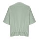 thumbnail image 5 of Camisas de Manga Larga para las Mujeres Suelto Ajuste Plisado Lino Cuello en V Cuarto Superior Manga de Moda de Color Sólido Blusa, 5 of 9