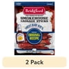 (2 pack) Bridgford Sweet Baby Ray's Original Smokehouse Sausage Sticks 4 oz