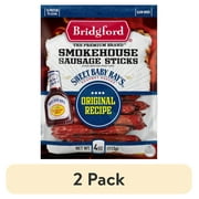 (2 pack) Bridgford Sweet Baby Ray's Original Smokehouse Sausage Sticks 4 oz