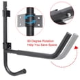 thumbnail image 4 of Graflsoa Iron and Rubber Canoe Wall Rack with 45kg Capacity, Compact 42x19x6cm Storage Solution, 4 of 7