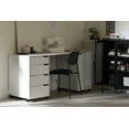 thumbnail image 3 of South Shore, Crea Sewing Craft Table on Wheels, Indoor Use, Pure White, 3 of 14