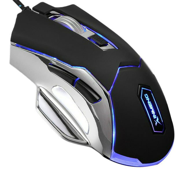 Professional Gamer Gaming Mouse Adjustable Wired Optical LED Computer Mice  USB Cable Mouse For Laptop PC - Walmart.com