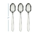 thumbnail image 3 of Mainstays Breck Stainless Steel Adult Dinner Spoon, 3-Piece Set, Silver, 3 of 7