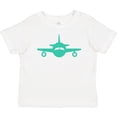 thumbnail image 3 of Inktastic Cute Teal Airplane Boys or Girls Baby T-Shirt, 3 of 5