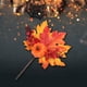 thumbnail image 3 of Hojas de arce artificiales de otoño, follaje falso para decoración de Halloween B, 3 of 8