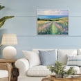 thumbnail image 2 of Stupell Industries Impressionist Wildflower Hills Gray Framed Giclee Art design by Petal Prints Design, 16 x 20, 2 of 8