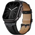 thumbnail image 1 of Chenchen Leather Band Compatible for Apple Watch Ultra Band 49mm 46mm 45mm 44mm 42mm 41mm 40mm, Genuine Leather Replacement Strap for iWatch series 11 10 9 8 7 6 5 4 3 2 1, SE 3 2 1, Ultra 3 2 1, 1 of 1