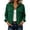 Green, variant on QIYAGBSA Corduroy Jacket for Women Soft Turn Down Lapel Collar Button Down Long Sleeve Drop Shoulder Fall Casual Outerwear Lightweight (Gray, 2XL)