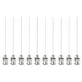 thumbnail image 1 of Uxcell 10 Pcs Aiguilles Distributrices en Acier Inoxydable 27G, Tube à Colle 2 Pouces Pointe Émoussée, 1 of 7