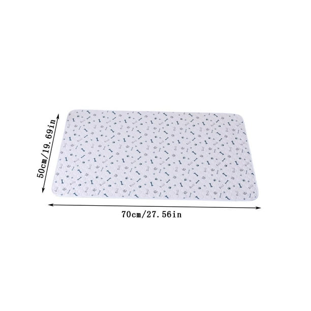 Almohadilla para orina de mascotas, lavable e impermeable, para entrenamiento de perros | Alfombrilla absorbente reutilizable con gran succión | Protector de suelo antideslizante, resistente a