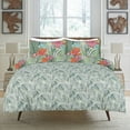thumbnail image 3 of EnvioHome 100% Polyester Comforter Twin Size Bed Set Soft Lightweight 3 Piece Microfiber Reversible Comforter set - Floral, 3 of 5