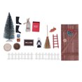 thumbnail image 3 of 1/12 1/6 Christmas Fairy Door Kit Crafted Exquisite Cute Colourful Miniature Wooden Dollhouse Door Kit, 3 of 5